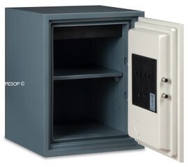 Огнестойкий сейф Diplomat 530EK, Вариант исполнения: С электронным и ключевым замками, изображение 2