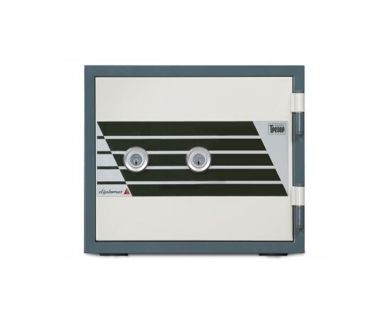 Огнестойкий сейф Diplomat 119DK, Вариант исполнения: C двумя ключевыми замками, изображение 3