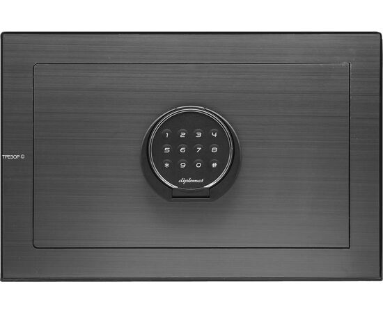 Компактный личный сейф Diplomat Combi 5 "Чёрный титан", Цвет: Чёрный титан, изображение 2