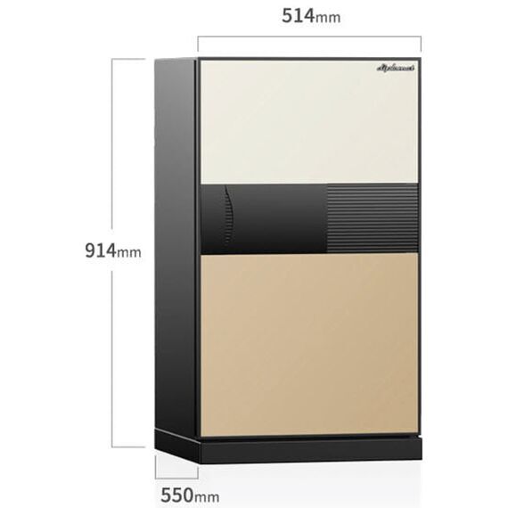 Премиум сейф Diplomat NEXT PLUS 9000 Cream Beige, изображение 3